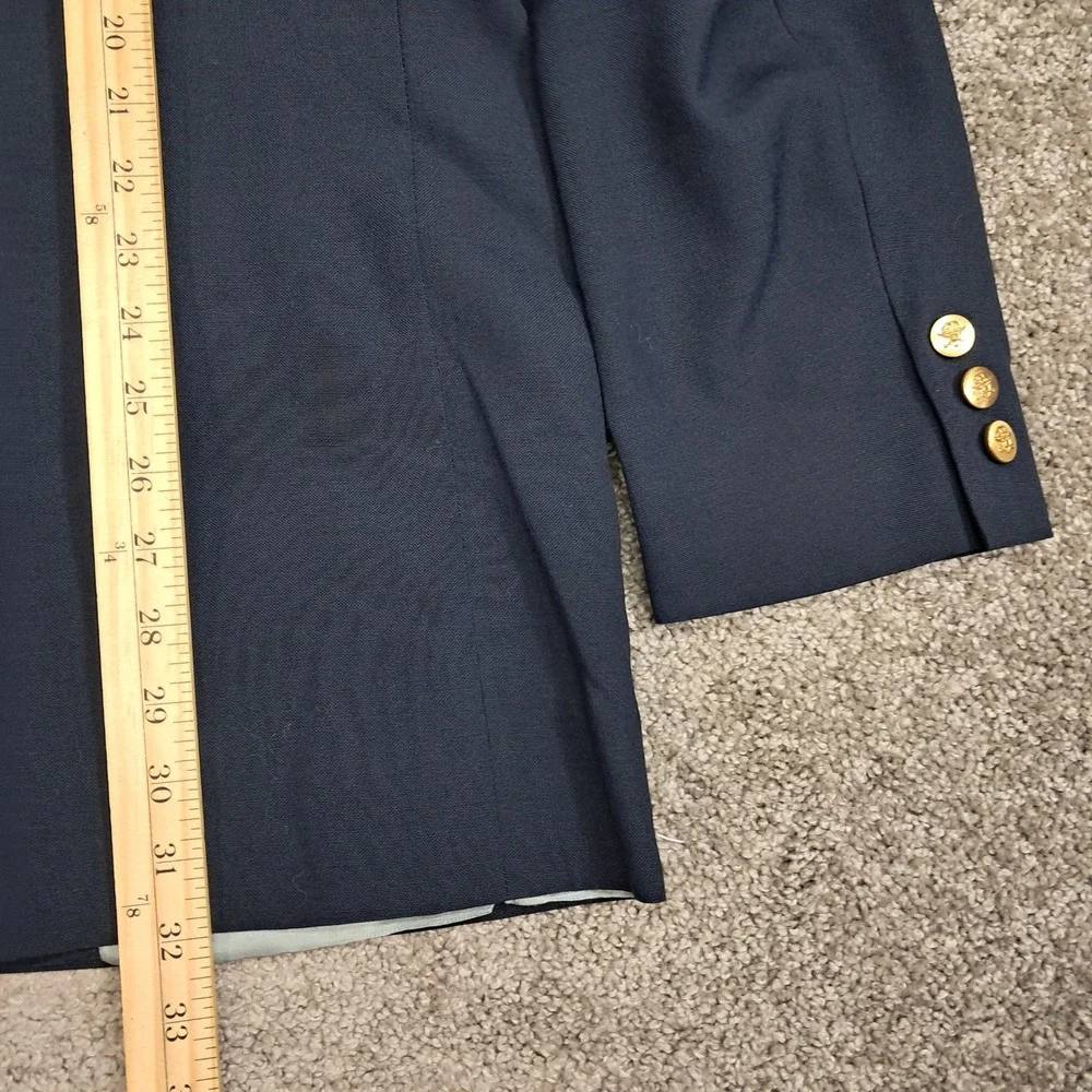 VTG Hart Schaffner Marx Jack Nicklaus Mens Blue Two Button Blazer Sport Coat
